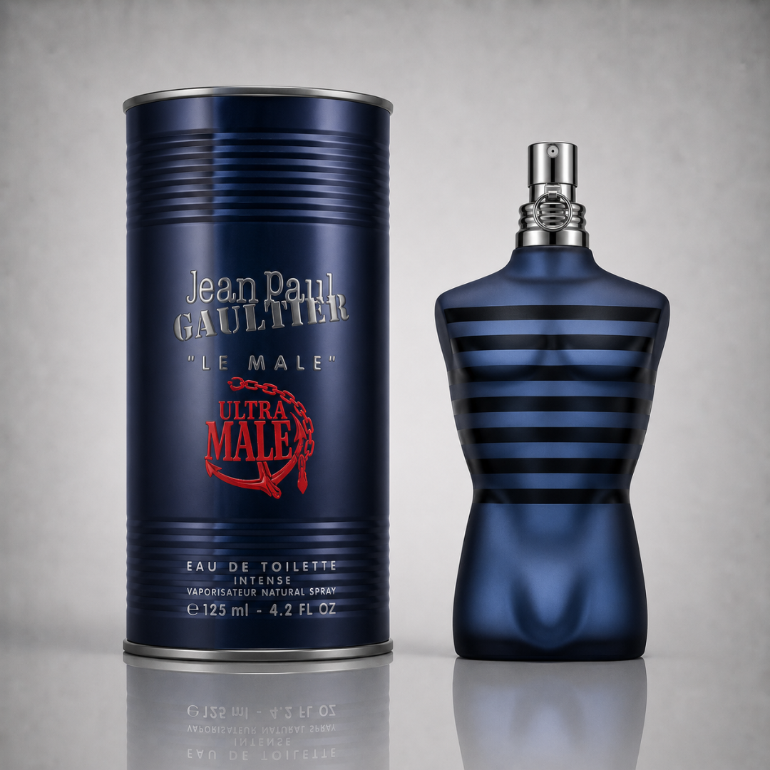 3-Piece Men's Perfume Set - Dylan Blue by Versace, Phantom by Paco Rabanne & Ultra Male by Jean Paul Gaultier