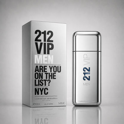 3-Piece Men's Perfume Set - 1 Million, 212 VIP MEN & 212 VIP Black