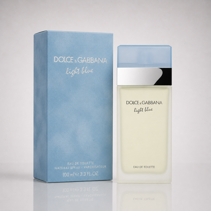 3-Piece Women's Perfume Set - La Vie Est Belle by Lancôme, Mademoiselle by Chanel & Light Blue by Dolce & Gabbana