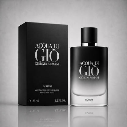 3-Piece Men's Perfume Set - Dior Sauvage, Bleu de Chanel & Acqua di Giò Armani