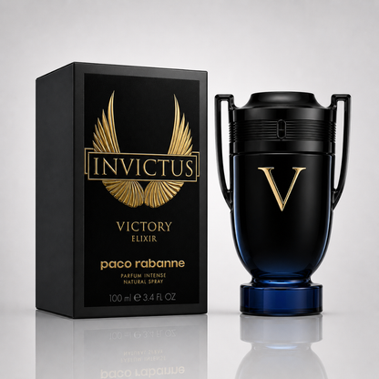 3-Piece Men's Perfume Set - Invictus Legend, Invictus & Invictus Victory Elixir by Paco Rabanne