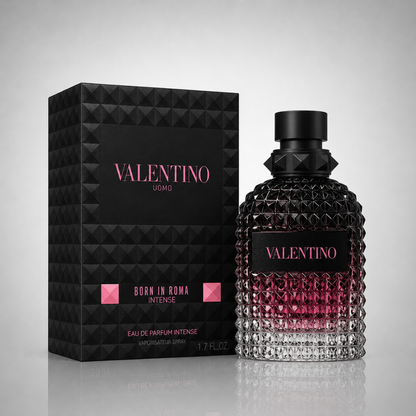 3-Piece Men's Perfume Set - Prada Luna Rossa Black, Valentino Uomo Born In Roma & Azzaro The Most Wanted