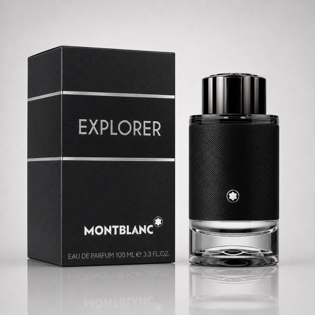 3-Piece Men's Perfume Set - Tom Ford Ombre Leather, Givenchy Gentleman, Montblanc Explorer