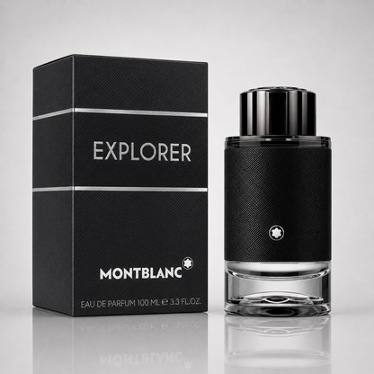 3-Piece Men's Perfume Set - Tom Ford Ombre Leather, Givenchy Gentleman, Montblanc Explorer