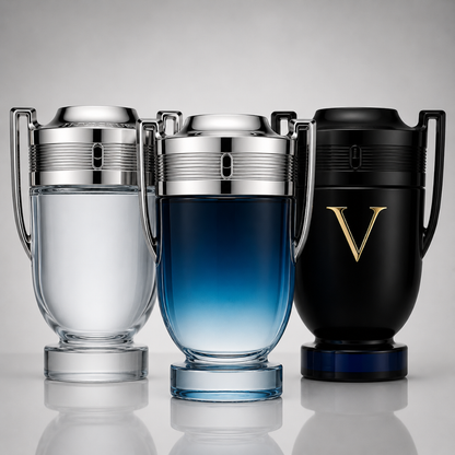 3-Piece Men's Perfume Set - Invictus Legend, Invictus & Invictus Victory Elixir by Paco Rabanne